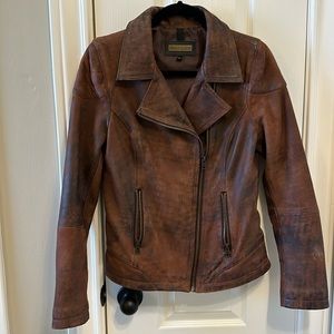 Black Rivet Leather Jacket